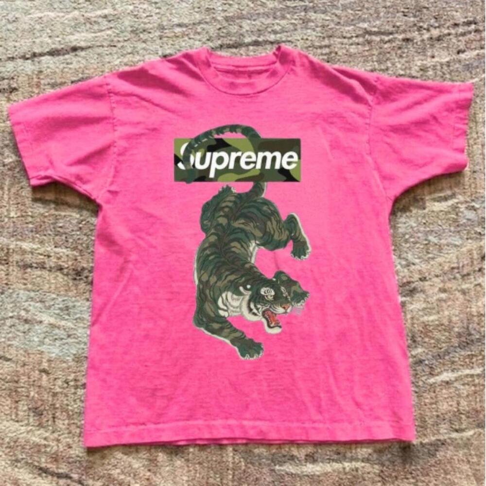 Camouflage Bogo Tiger Streetwear Tee Shirt
